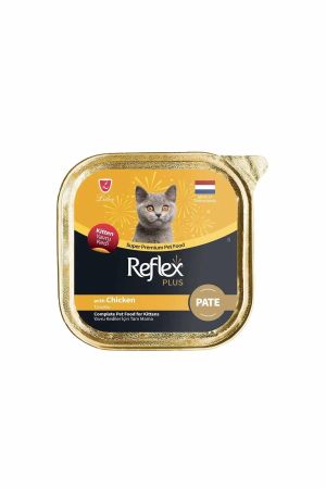 Reflex Plus Tavuklu Yavru Kedi Yaş Maması 85 Gr