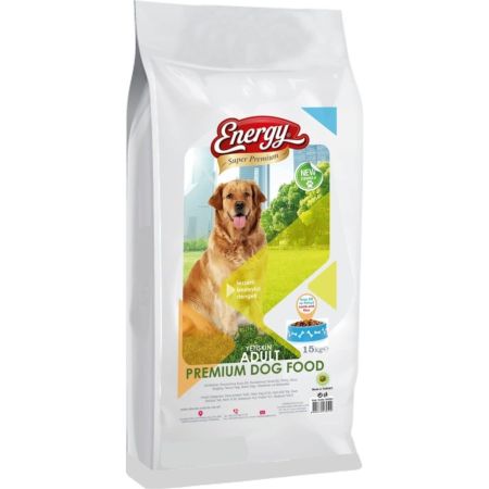 Energy Premium Kuzu Etli & Pirinçli Yetişkin Köpek Maması 15kg