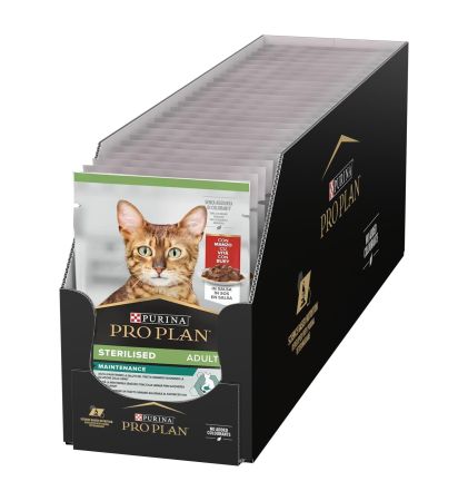 Proplan Sterilised Biftekli Kısırlaştırılmış Kedi Konservesi  85 gr (26 Adet)