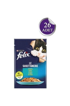 Felix Pouch Ton Balıklı Yetişkin Kedi Konservesi 26 Adet 85 Gr