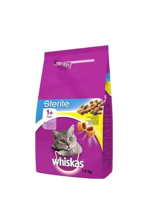 Whiskas Tavuklu Kısırlaştırılmış Kedi Maması 1.4 Kg