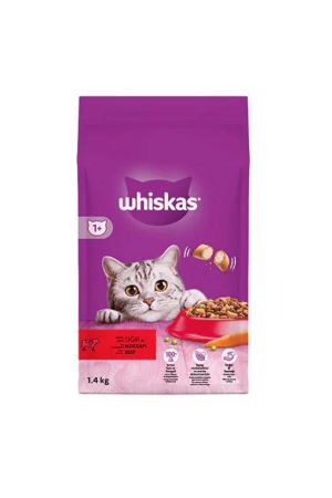 Whiskas Sığır Etli Yetişkin Kedi Maması 1.4 Kg