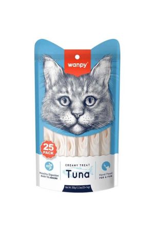 Wanpy Ton Balıklı Puding Kedi Ödülü 25x14 Gr