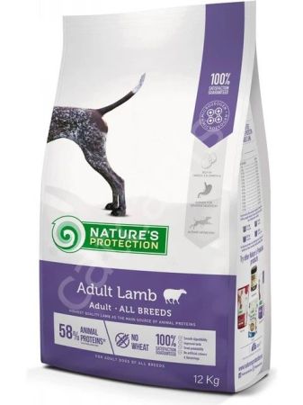 Nature's Protection Kuzu Etli 12 Kg Yetişkin Köpek Maması