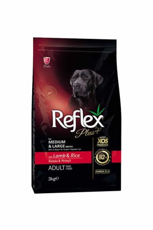 Reflex Plus Kuzulu Yetişkin Köpek Maması 3 Kg