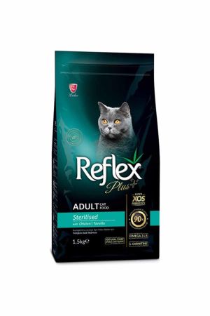 Reflex Plus Tavuklu Kısırlaştırılmış Yetişkin Kedi Maması 1.5 Kg