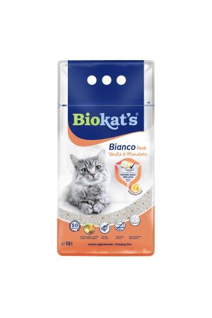 Biokat's Kedi Kumu Bianco Vanilya&Mandalina 10 Lt