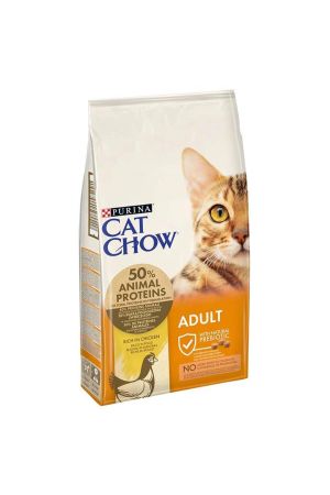 Cat Chow Tavuklu ve Hindili Yetişkin Kedi Maması 15 Kg