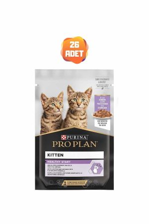 Pro Plan Hindili Yavru Kedi Yaş Maması 85 Gr x 26 Adet