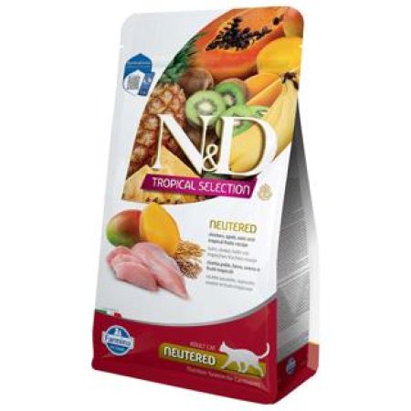 N&D Tropical Selection Tavuklu Kısırlaştırılmış Kedi Maması 10 KG