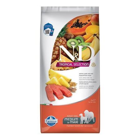 N&D Tropical Selection Somonlu Yetişkin Köpek Maması 10 KG