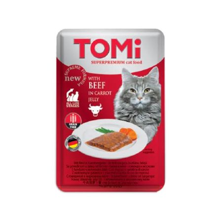 Tomi Dana Etli Ve Havuçlu Pate Kedi Konservesi 100 G