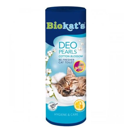 Biokats Deo Pearl Çiçek Kokulu Kedi Kumu Koku Giderici 700 g