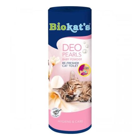 Biokats Deo Pearl Pudra Kokulu Kedi Kumu Koku Giderici 700 g