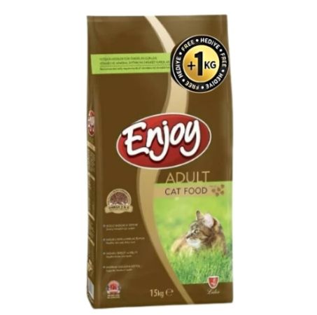 Enjoy Tavuklu Yetişkin Kedi Maması 15 + 1 kg 