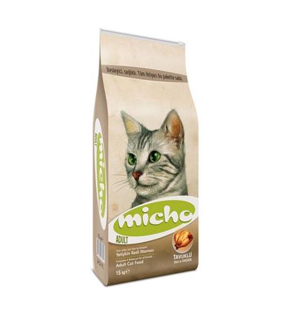 Micho Tavuklu Yetişkin Kuru Kedi Maması 15 kg