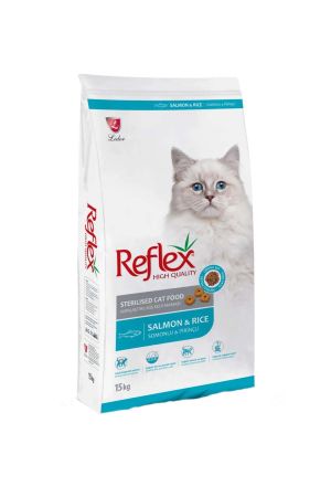 Reflex Somonlu Kısırlaştırılmış Yetişkin Kedi Maması 15 Kg