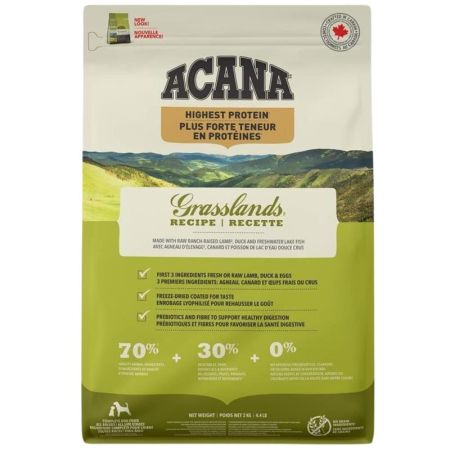 Acana Grasslands Kuzulu Ördekli ve Balıklı Tahılsız Yetişkin Köpek Maması 11,4 kg