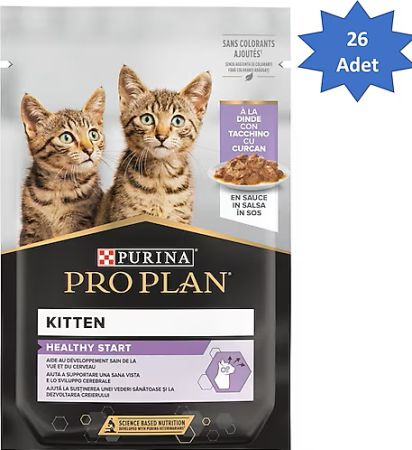 Pro Plan Hindili 85 gr 26'lı Yavru Kedi Yaş Maması