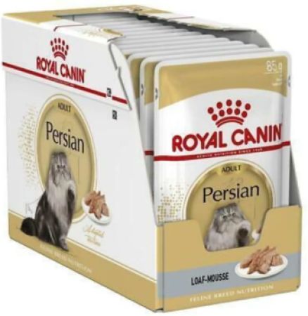 Pouch Persian İran Kedilerine Özel Yaş Maması 12 Adet x 85 gr