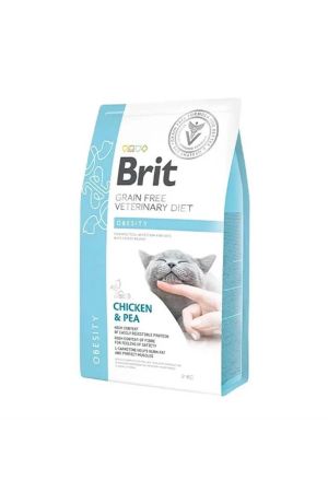 Brit Veterinary Diets Cat Obesity 2 Kg