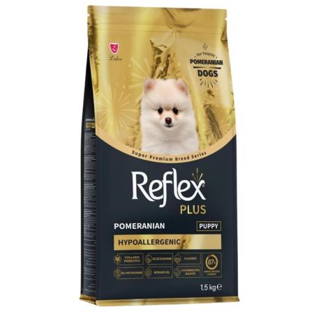 Reflex Plus Pomeranian Hypoallergenic Tavuklu Yavru Köpek Maması 1.5 Kg