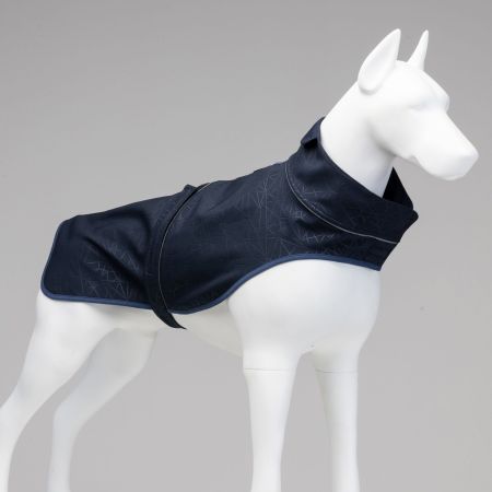 Lindo Dogs Softshell Navy Magnetic Köpek Yağmurluğu Lacivert Beden 2