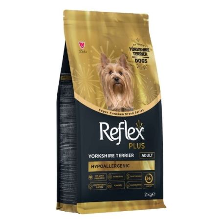 Reflex Plus Yorkshire Terrier Hypoallergenic Tavuklu Yetişkin Köpek Maması 2 Kg