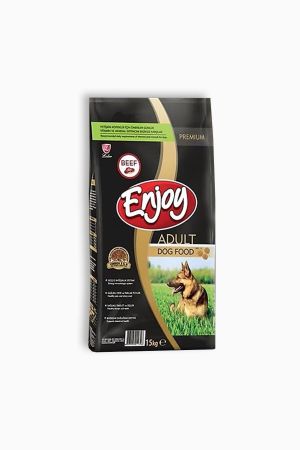 Enjoy Biftekli Yetişkin Köpek Maması 15 Kg