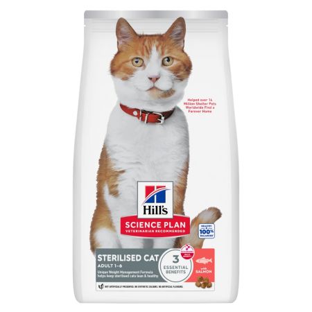 Hill's Science Plan Somonlu Kısırlaştırılmış Yetişkin Kedi Maması 3 kg