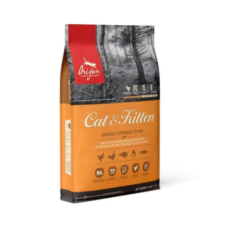 Orijen Cat Kitten Tavuklu Tahılsız Yetişkin Kuru Kedi Maması 5,4 kg