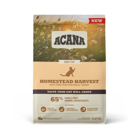 Acana Homestead Harvest Tavuklu Yetişkin Kuru Kedi Maması 1,8 kg