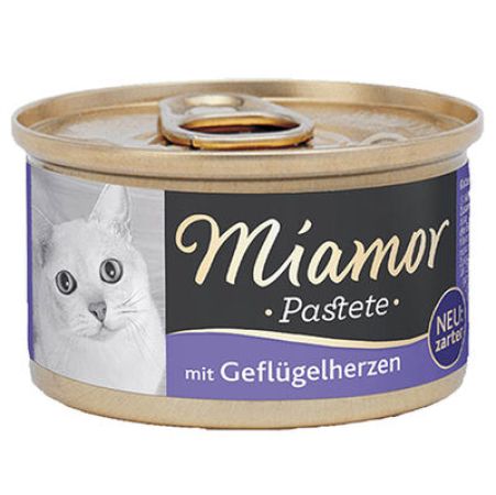 Miamor Pastete Yürekli Yetişkin Kedi Konservesi 85 Gr