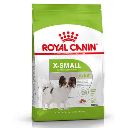 Royal Canin X-Small Küçük Irk Köpek Maması 1,5 Kg + Wanpy Creamy Treat 5x14 Gr