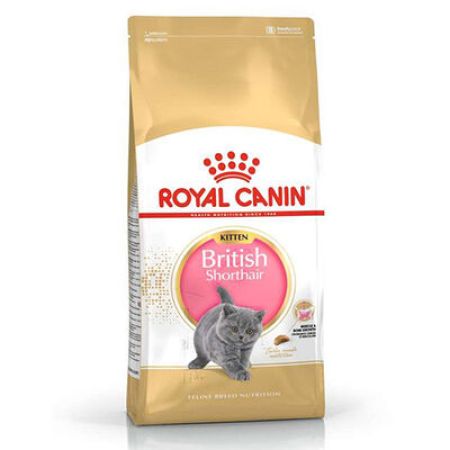 Royal Canin Kitten British Shorthair Yavru Irk Kedi Maması 2 Kg + Wanpy Creamy Treat 5x14 Gr