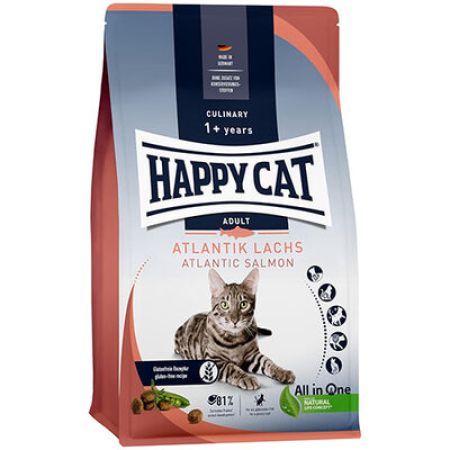 Happy Cat Atlantic Lachs Somonlu Kedi Maması 10 Kg
