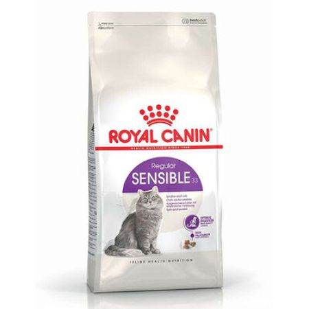 Royal Canin Sensible Hassas Kedi Maması 2 Kg + Crocus Cream Ödül 4x15 Gr