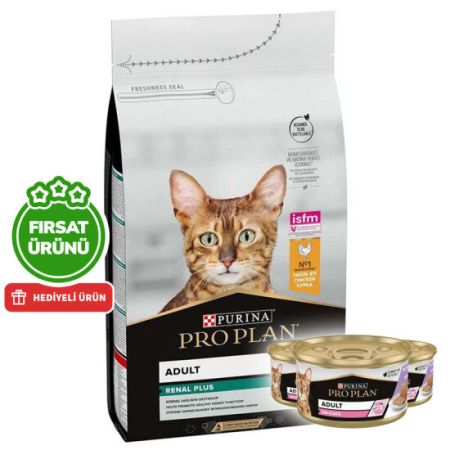 Pro Plan Tavuk Etli Kedi Maması 3 Kg + 3 Adet Pro Plan Konserve 85 Gr