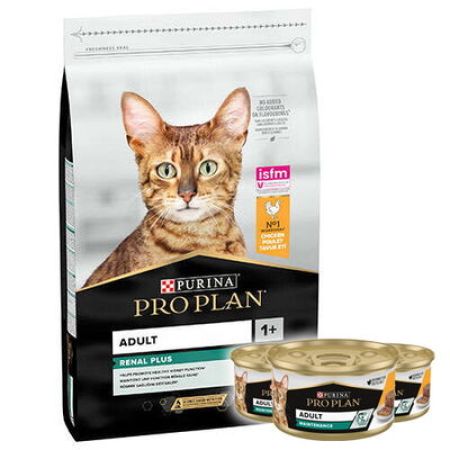Pro Plan Tavuk Etli Yetişkin Kedi Maması 3 Kg + 3 Adet Pro Plan 85 Gr Yaş Mama