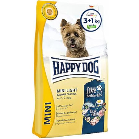 Happy Dog Mini Light Küçük Irk Diyet Köpek Maması 4 Kg