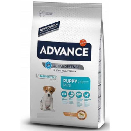 Advance Puppy Mini Küçük Irk Yavru Köpek Maması 3 Kg + Temizlik Mendili