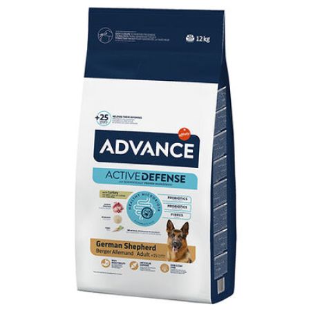 Advance German Shepherd Alman Kurdu Köpek Maması 12 Kg + Temizlik Mendili