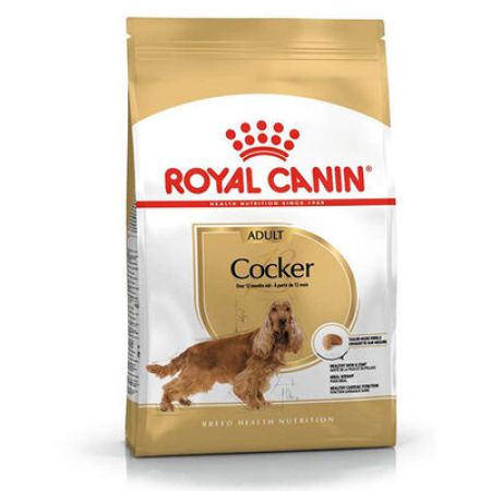 Royal Canin Cocker Irkına Özel Köpek Maması 3 Kg + Wanpy Creamy Treat 5x14 Gr