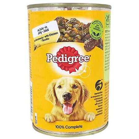 Pedigree Tavuk Etli Jöleli Köpek Konservesi 400 Gr