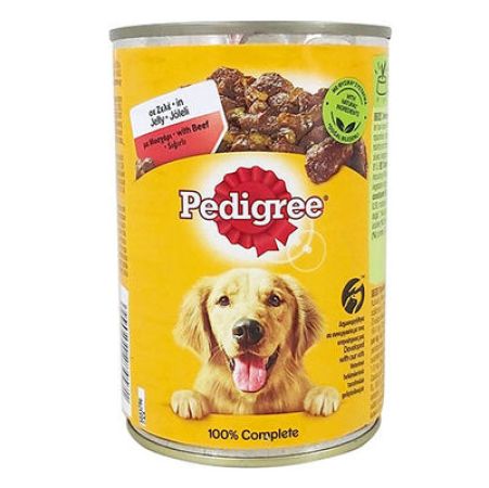 Pedigree Biftekli Jöleli Konserve Köpek Maması 400 Gr