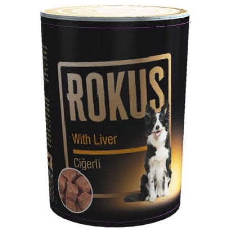 Rokus Ciğerli Köpek Konservesi 410 Gr