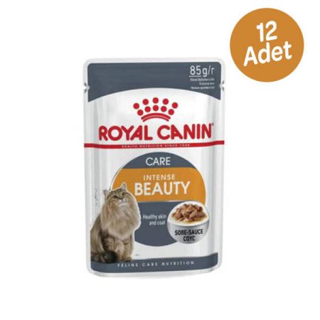 Royal Canin Hair&Skin Gravy Kedi Yaş Maması 85 gr * 12 Adet