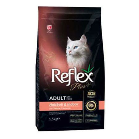 Reflex Plus Somonlu Hairball Kedi Maması 1.5 KG