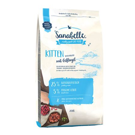 Sanabelle Glutensiz Yavru Kedi Maması 2 kg