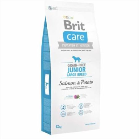Brit Care Tahılsız Somonlu Büyük Irk Yavru Köpek Maması 12 KG